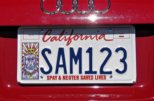 California DMV Taking Some Heat Over a License Plate