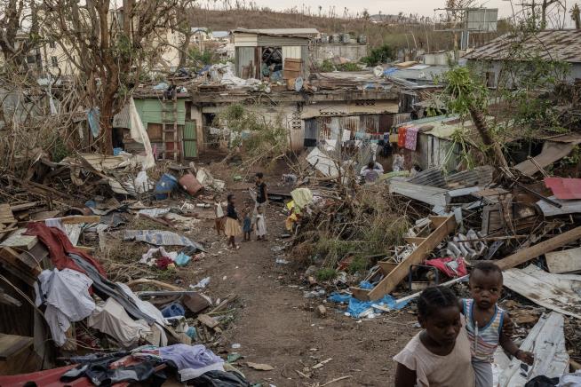 Macron's Response to Islands After Cyclone: 'It Wasn't Me!'