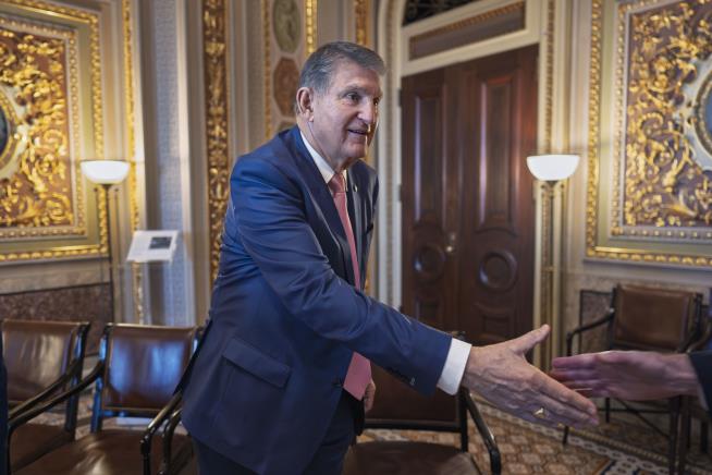 Manchin Calls Democrats 'Toxic' on His Way Out