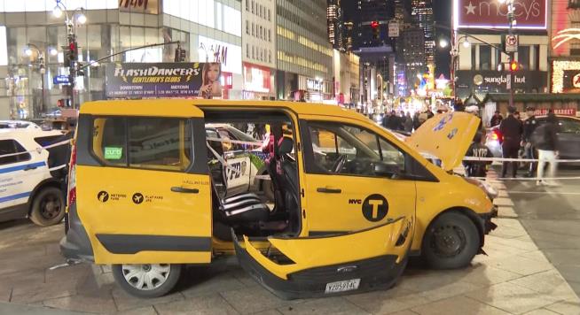 New York Taxi Driver Hits 6 Pedestrians