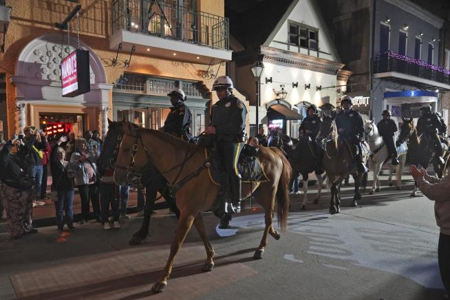 Protective Posts Weren't in Place on Bourbon Street