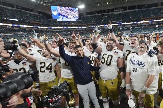 Fighting Irish Make History in More Ways Than One