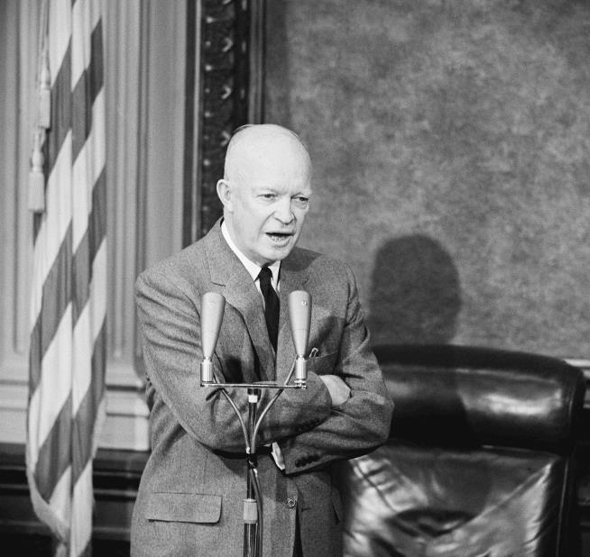 Biden Retools a Warning From Eisenhower