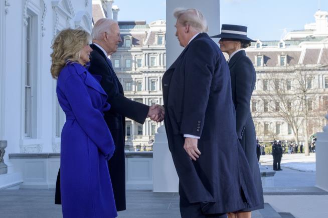 Biden to Trump: 'Welcome Home'