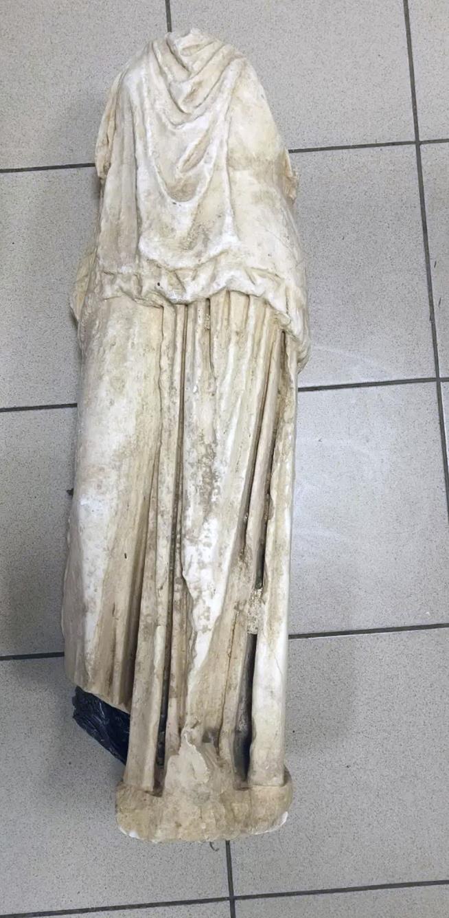 2K-Year-Old Statue Found in a Garbage Bag in Greece