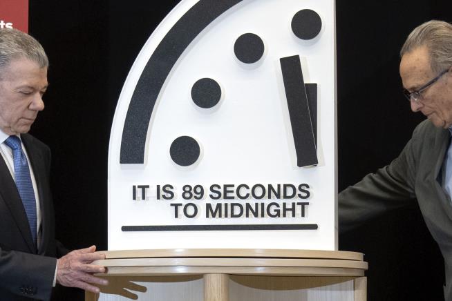 Doomsday Clock Just Moved Closer to Midnight