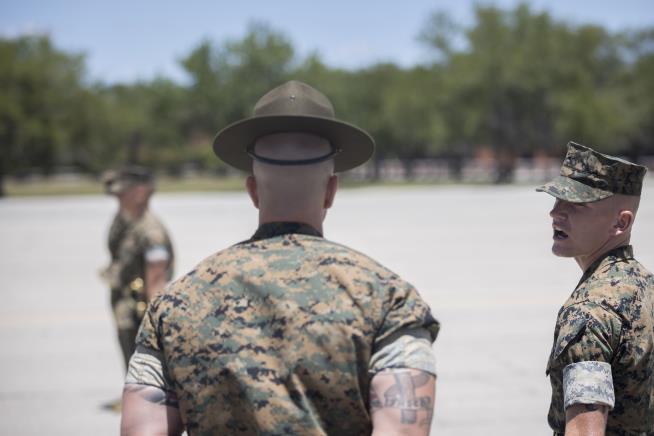 For Marine Drill Instructors, a Devastating Toll