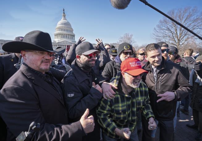 Tarrio Arrested After Brush With Protester at Capitol