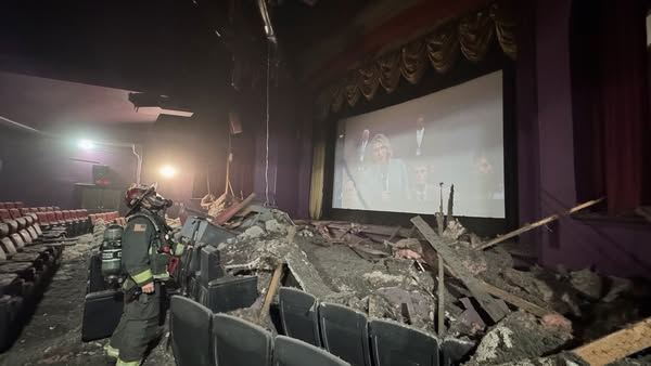 Captain America Is No Help When Theater Ceiling Falls