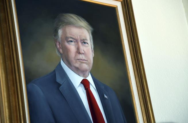 Trump Demands Colorado Remove His 'Distorted' Portrait