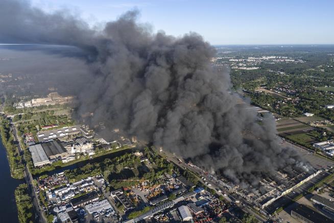 Russia Was Behind Vast 2024 Fire, Poland Says