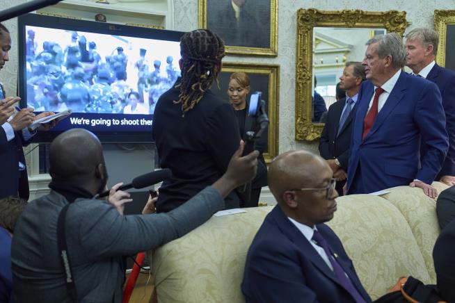 Ramaphosa Keeps His Cool as Trump Brings Up 'Bad Things'