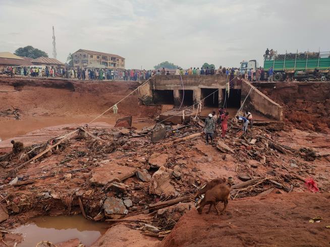 In Just Hours, the Waters Rose to Roof Level
