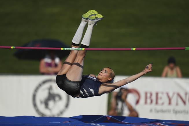 Trans Athlete Takes Home Gold in California