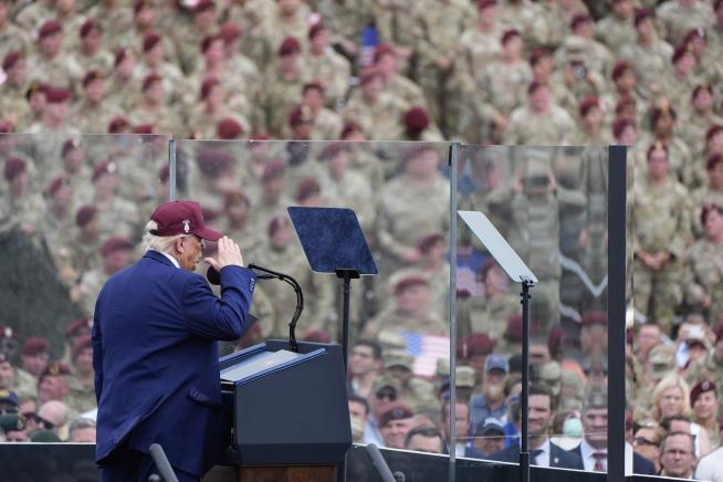 At Fort Bragg, Trump Vows to 'Liberate' LA