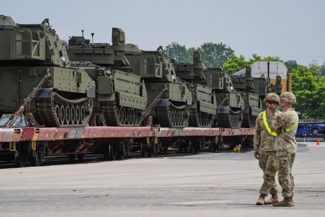 Woman Dies After Being Hit by Truck Returning Parade Tank