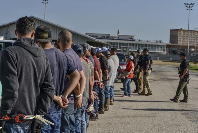 More Than 80 Arrested in ICE Raid at Racetrack