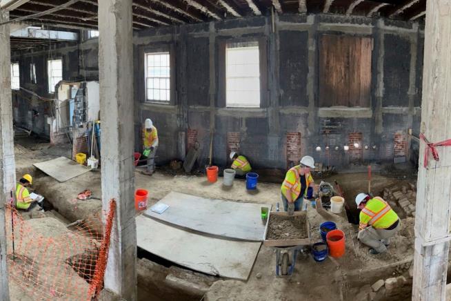 Dig Uncovers Foundation of Schoolhouse for Enslaved
