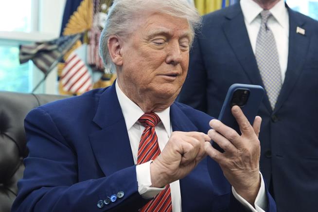 Two of Trump's Favorite Words: 'Who's Calling?'