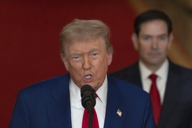 Trump Floats the Idea of Regime Change in Iran
