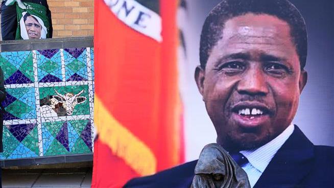 On Day of Funeral, Court Halts Zambian President's Burial