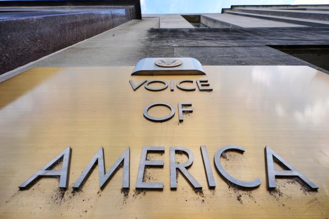 Kari Lake Says It's 'Best to Scrap' Voice of America