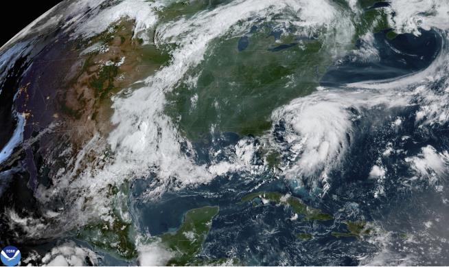 Tropical Storm Chantal Forms Off Carolinas