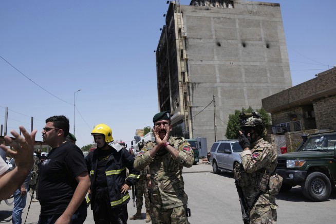 Fire Kills More Than 60 at Iraq Shopping Center
