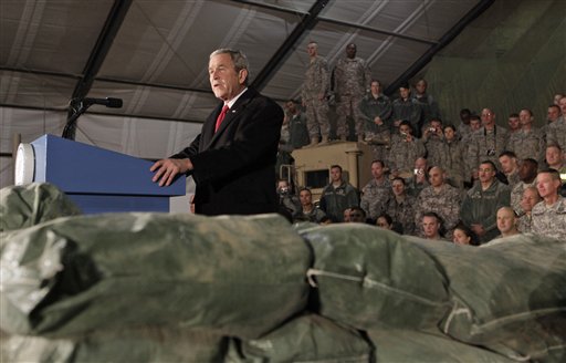 Bush Stops in Afghanistan; Vows Support