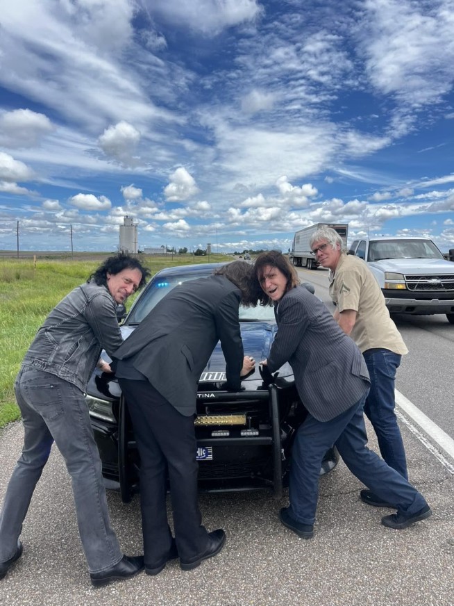 '80s Rock Star Gets Pulled Over by Fan