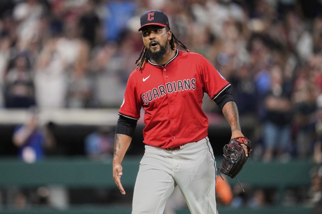 MLB Puts Emmanuel Clase on Leave for Gambling Probe