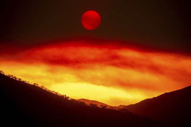 Massive Wildfire Burns 129 Square Miles in California