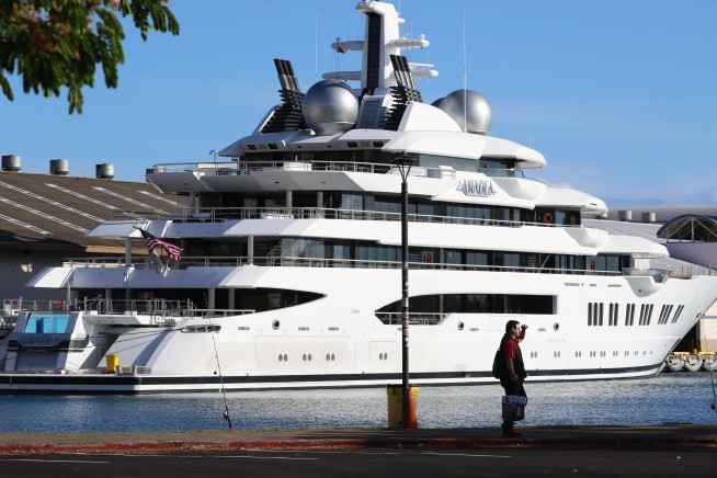 US Is Auctioning Off Oligarch's Superyacht