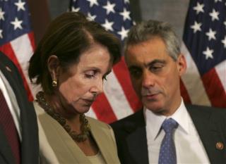 Pelosi to Emanuel: This Is My House