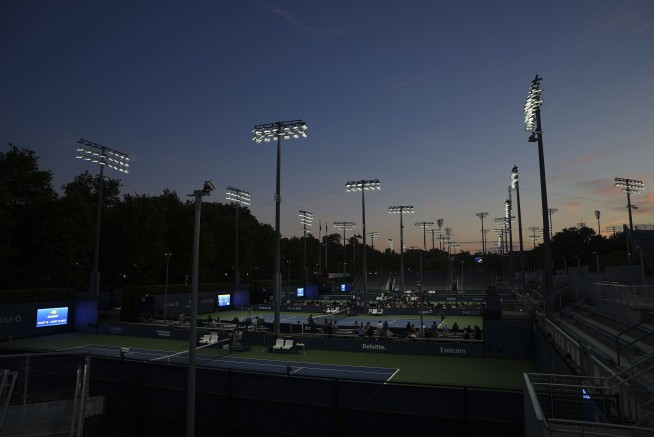 US Open Is Played Under 'Sky-Friendly' Lights