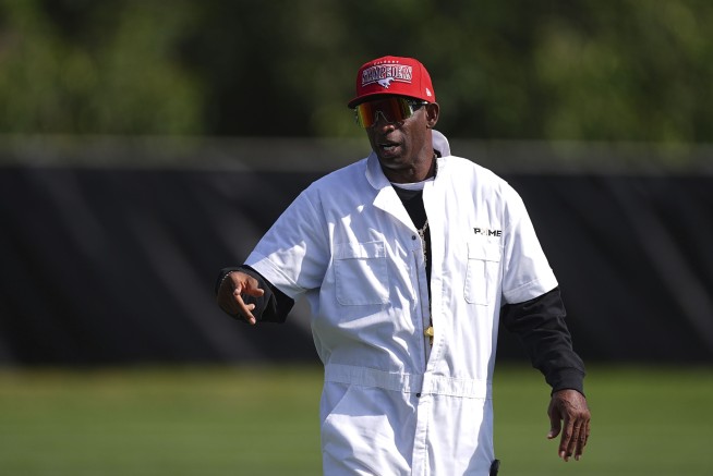 Deion Sanders Has Good Reason for His Personal Porta-Potty