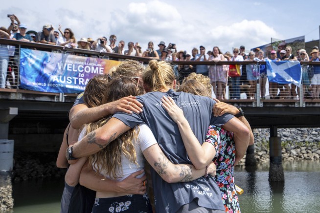 Brothers Row Across Pacific in Record Time