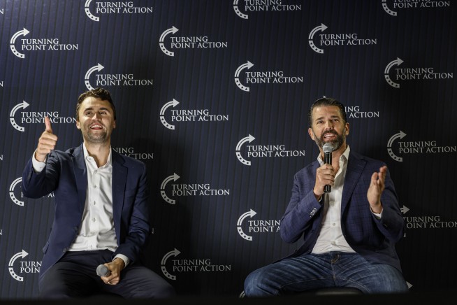 Trump Jr: Kirk Was 'Like a Little Brother to Me'