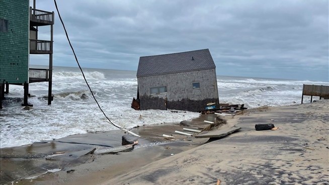 The Outer Banks Loses Its 12th Home to the Sea