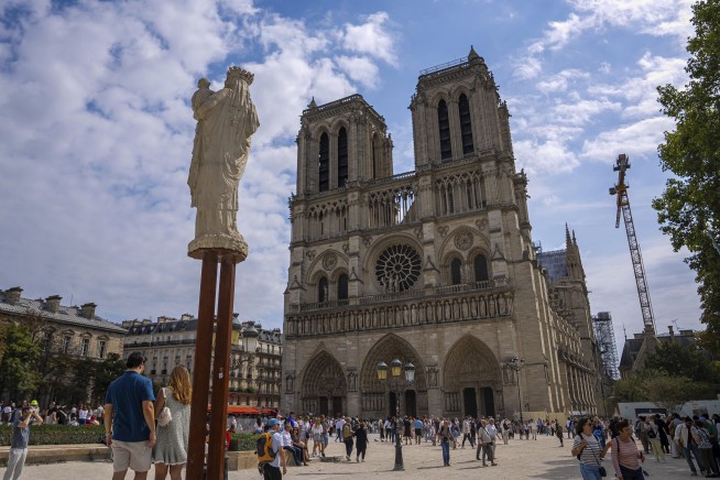 Notre Dame Towers Welcome Visitors Once Again