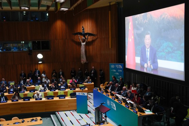 China Sets First-Ever Emissions Cut Target