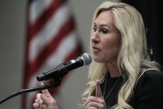 Greene Points Finger at GOP Leaders Over Shutdown