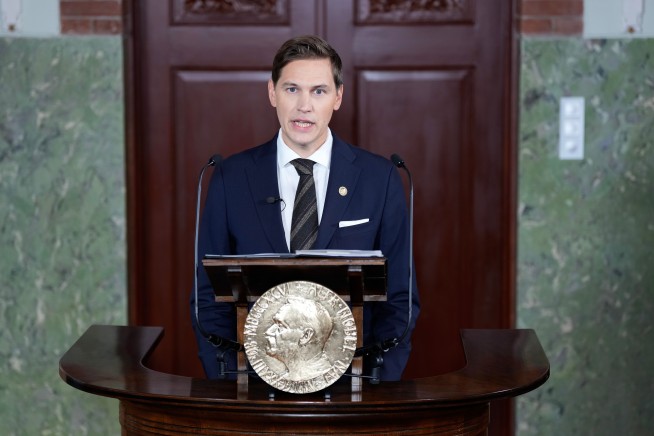 Nobel Peace Prize Goes to Venezuelan Opposition Leader