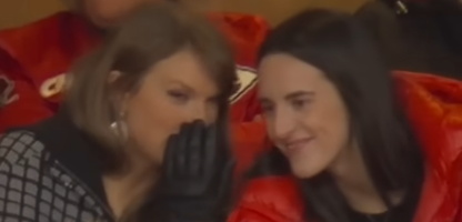 Chiefs Fan Caitlin Clark Joins Taylor Swift at KC Game