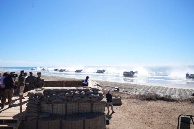 Marines Investigate Artillery Misfire Over California Highway