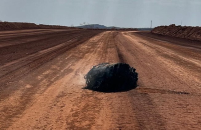 Presumed Rocket Part Falls From Space