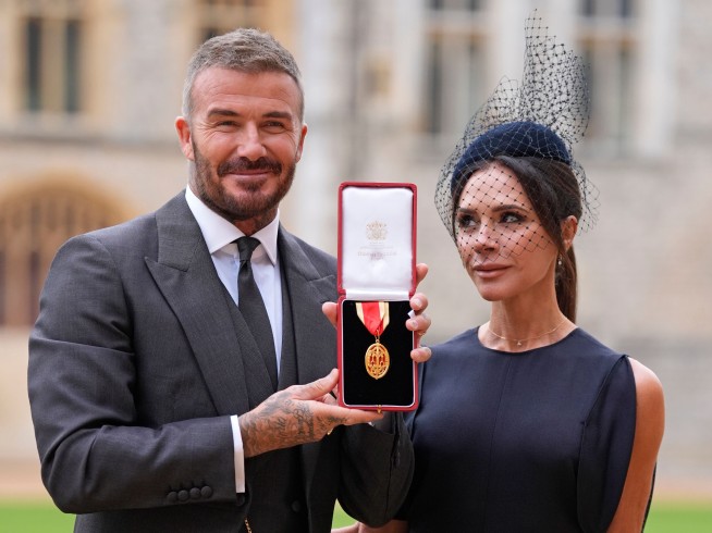 Bend a Knee Like Beckham: It's Now Sir David