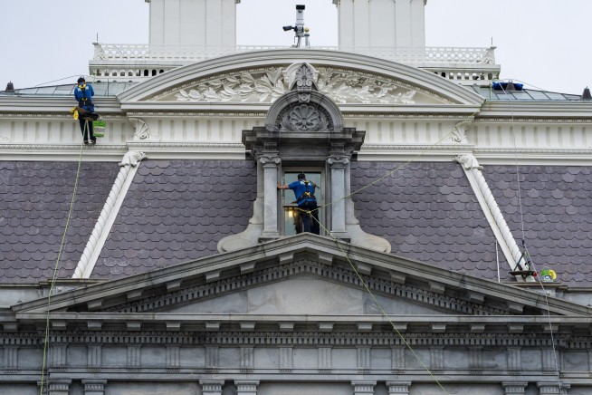 GSA Holds Up on Painting Building Trump Wants in White