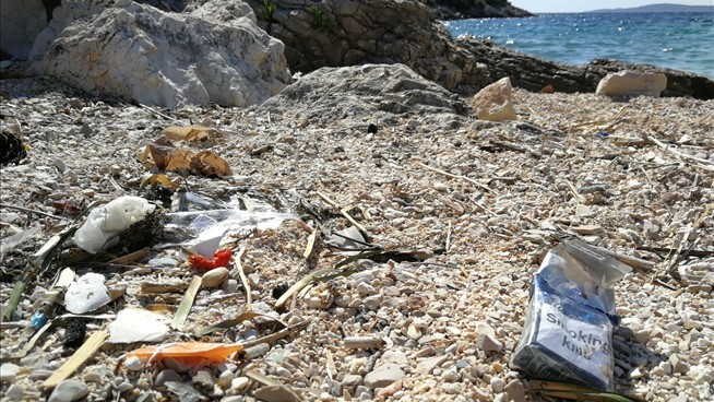 After Storm, Some Adriatic Beaches Look Like This
