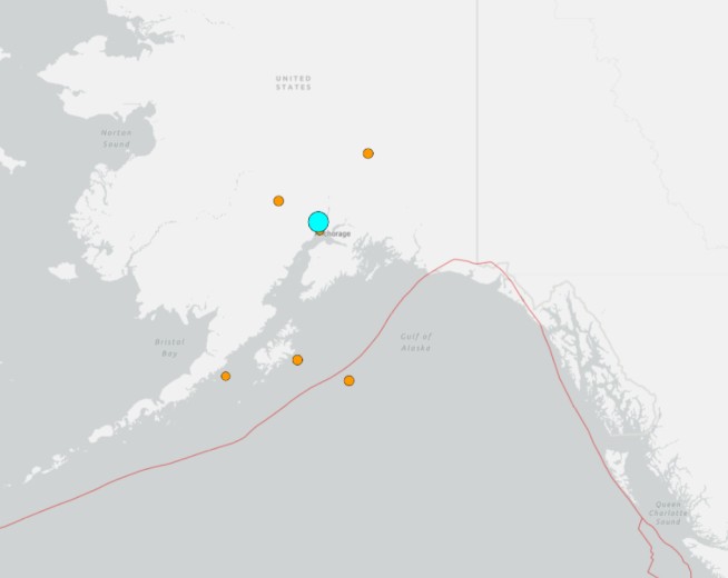 No Major Damage After 6.0 Quake Rattles Anchorage